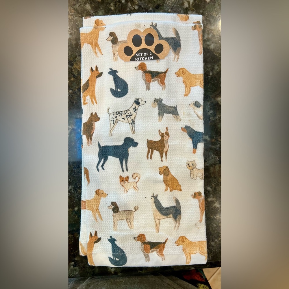 Kitchen towels 🐶🐾